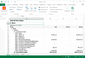 Modul Finance Bilanz